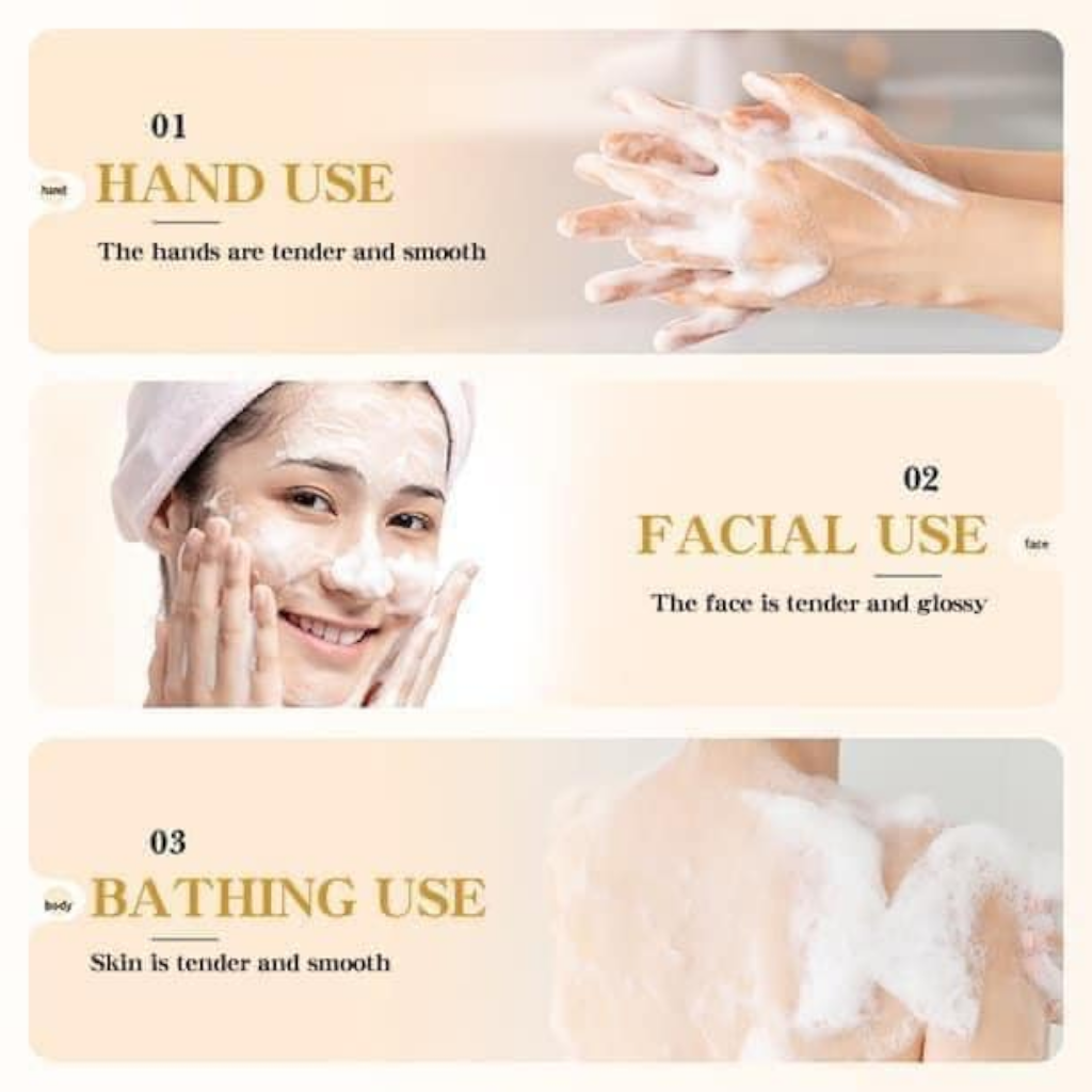 Jabón Facial en Barra a Base de Arroz de Bioaqua 100gr